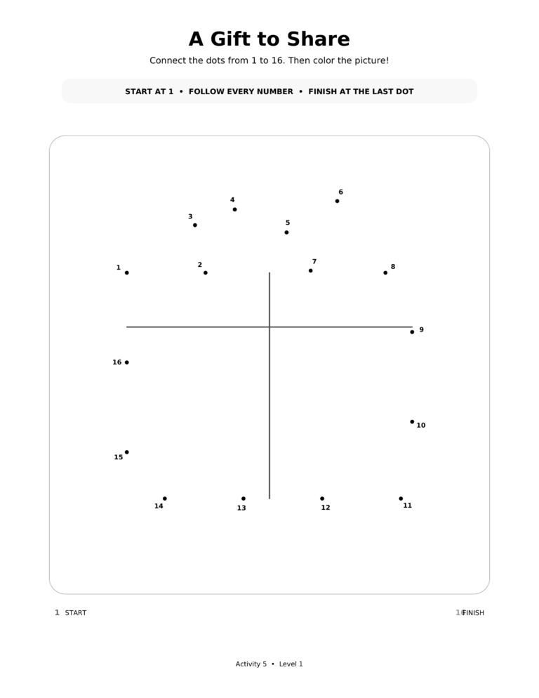 Why Dot to Dot Activities Work Well During Ramadan.