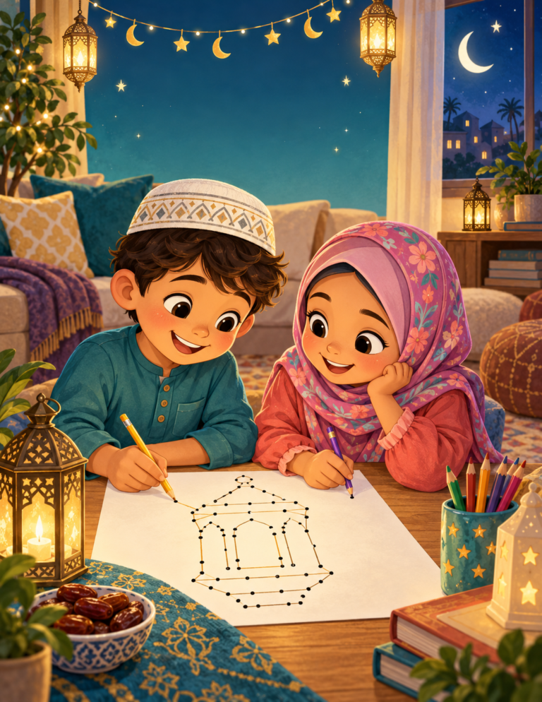 Screen-Free Ramadan Activities for Kids.