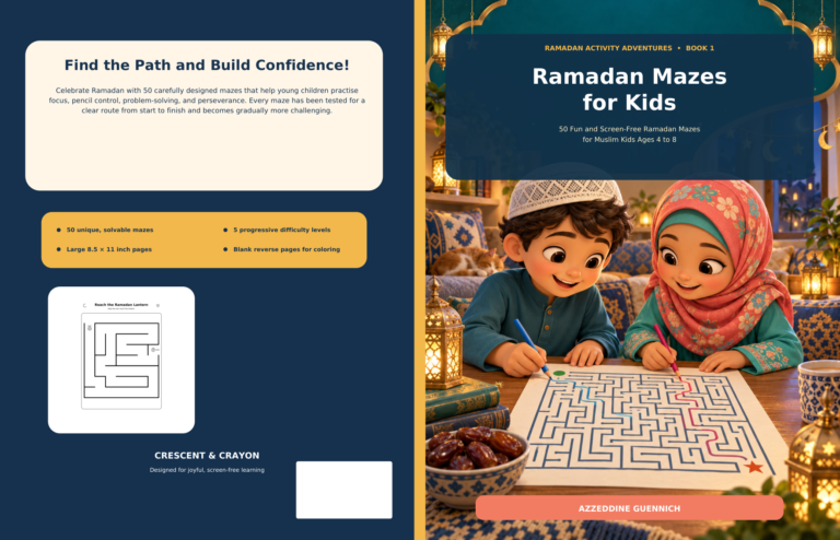 Find 4 Baskets, a printable Ramadan search-and-find activity sheet for kids.